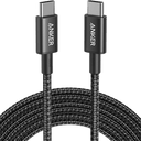 Anker Nano Charger (30W) and New Nylon USB-C to USB-C 100W Cable (10 ft)