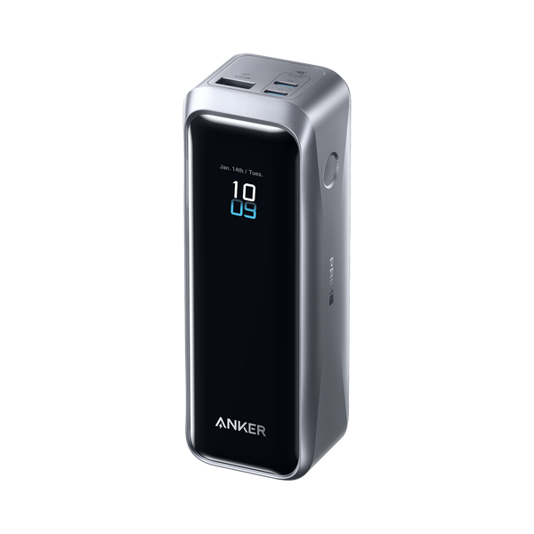 Anker compact power station with digital clock