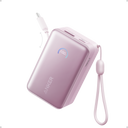Anker Nano Power Bank (10K, 45W, Built-In Retractable USB-C Cable)