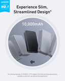 Anker with slim streamlined portable 10,000mAh Qi2 battery