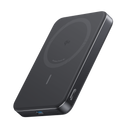 Anker black wireless power bank with USB-C port