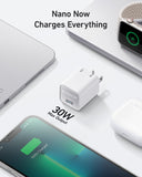 Anker fast charger with USB-C port for multiple devices, Anker