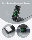 Refurbished Anker MagGo Wireless Charging Station (Foldable 3-in-1)