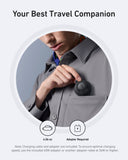 Anker compact charger with traveler’s coat for portability