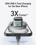 Anker MagGo Wireless Charging Station (3-in-1, Foldable Pad)  and Anker Nano Charger (20W)