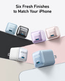 Bundle kit: Anker Nano Power Bank (30W, Built-In USB-C Cable) and Anker Nano Charger (20W)