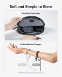 Bundle kit: Anker Laptop Power Bank (25K, 165W, Built-In and Retractable Cables) and Anker USB-C to USB-C Cable (6 ft, 240W, Upcycled-Braided)