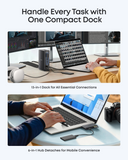 Anker Nano Docking Station (13-in-1, Triple Display, Built-In Removable Hub)