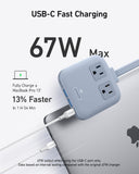 Anker with 67W USB-C fast charging for MacBook Pro