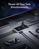 Anker charging station with multiple devices for tech setup