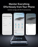 Anker 240W charging station for app control with Wi-Fi