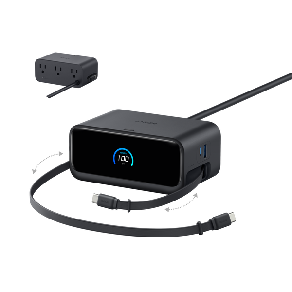 Anker charging station for 7-port smart power with 100W max