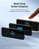 Anker with real-time smart display for power and temperature