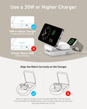 Anker MagGo Wireless Charging Station (Foldable 3-in-1) and Anker Nano Travel Adapter (5-in-1, 20W, 1-Pack)