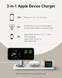 Refurbished Anker MagGo Wireless Charging Station (3-in-1 Pad)