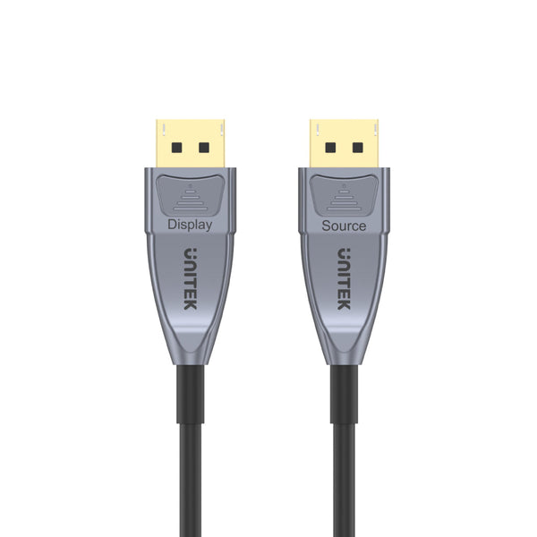8K Fiber Optic DisplayPort 1.4 Cable (8K @60Hz, 4K 144Hz, 1440p @240Hz)
