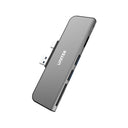 uHUB H6+ 6-in-2 USB 3.0 Hub for Surface Pro with Dual Monitor and Dual Card Reader