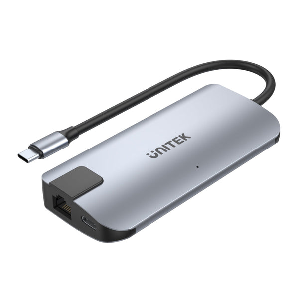 uHUB P5+ 5-in-1 USB-C Ethernet Hub with HDMI and 100W Power Delivery
