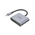 uHUB Q4 Lite 4-in-1 USB-C Hub with MST Dual Display and PD 100W