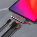 uHUB Q4 Lite 4-in-1 USB-C Hub with HDMI and 100W Power Delivery