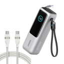 Bundle kit: Anker Laptop Power Bank (25K, 165W, Built-In and Retractable Cables) and Anker USB-C to USB-C Cable (6 ft, 240W, Upcycled-Braided)