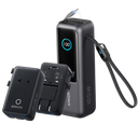 Anker Laptop Power Bank (25K, 165W, Built-In and Retractable Cables)