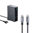 Anker Prime Charging Docking Station with 240W USB-C to USB-C Cable