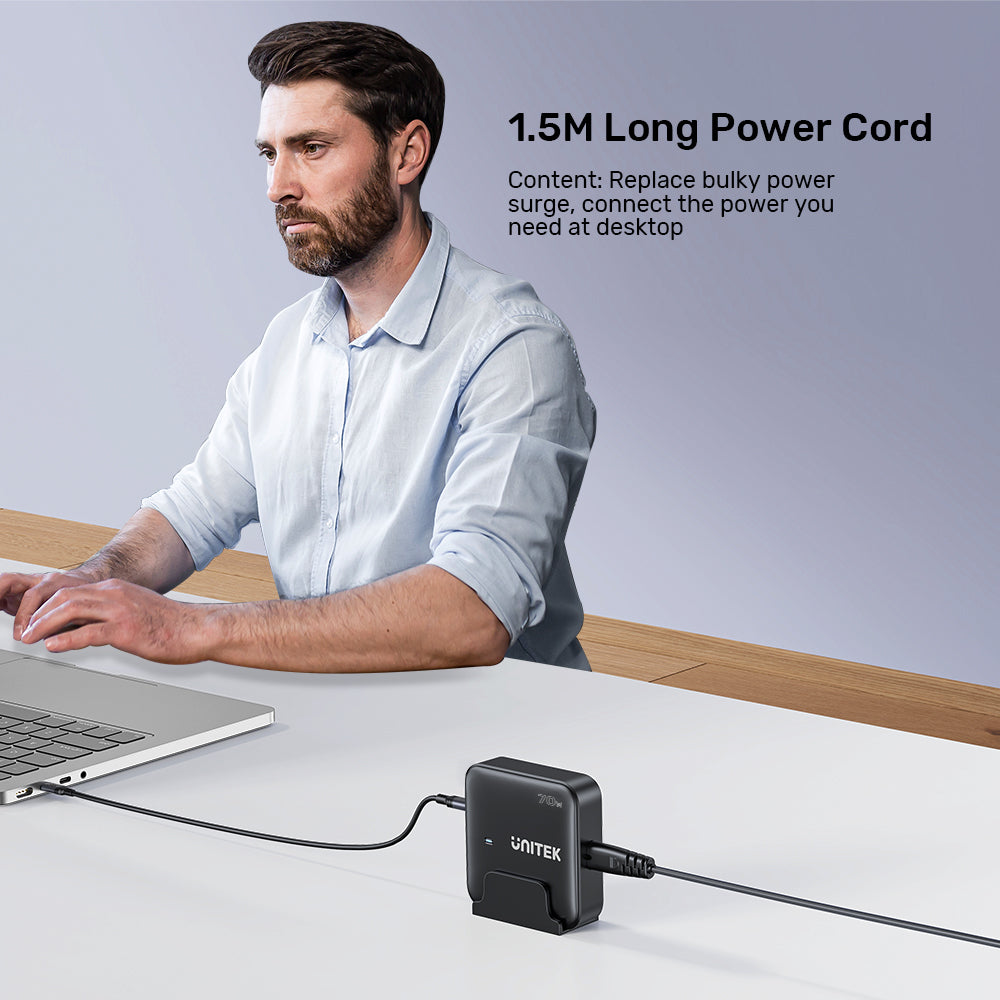 70W Desktop GaN Charging Station (Slightly Damaged Packaging Discount)
