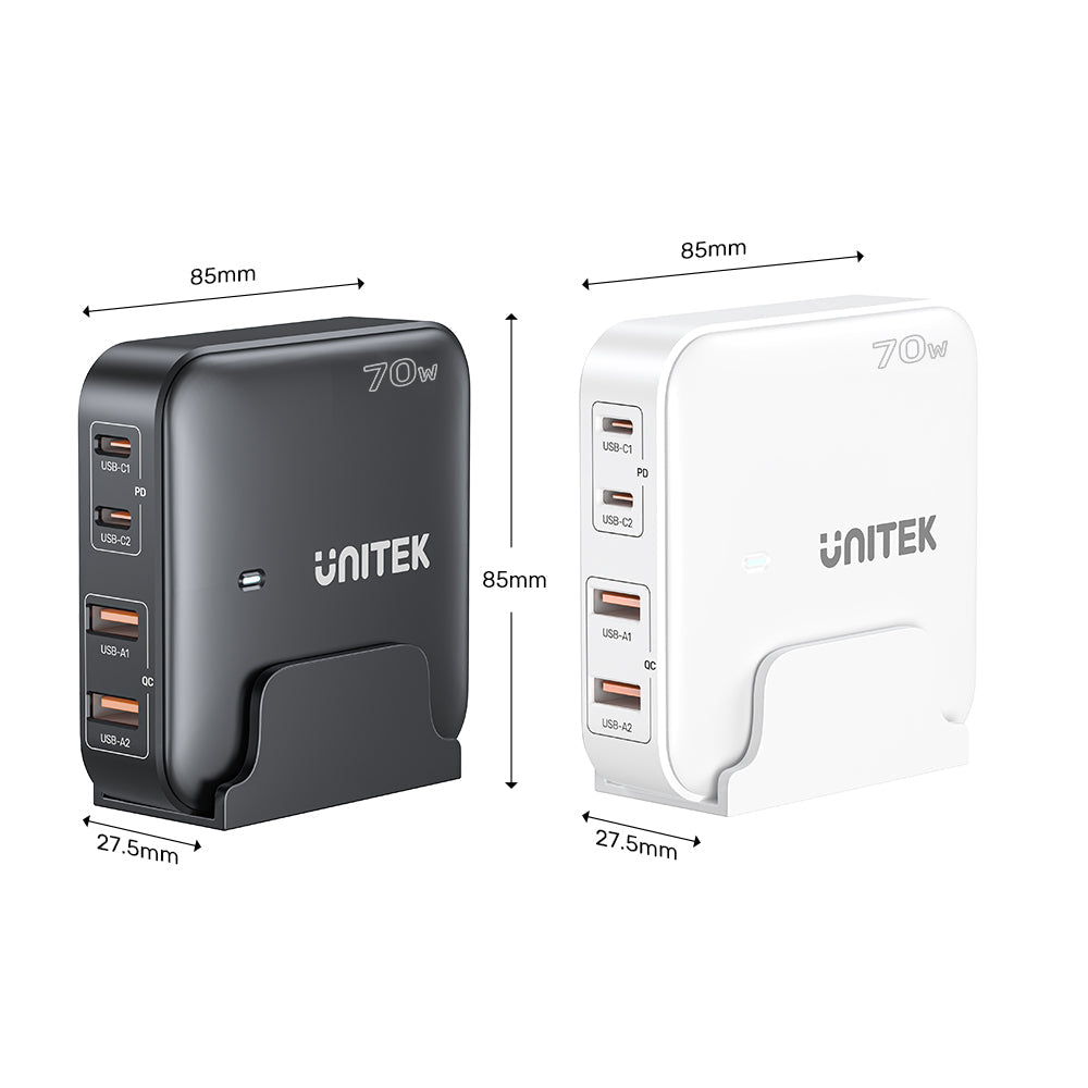 70W Desktop GaN Charging Station (Slightly Damaged Packaging Discount)