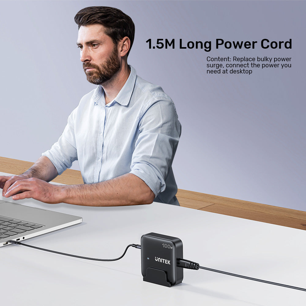 100W Desktop GaN Charging Station (Slightly Damaged Packaging Discount)