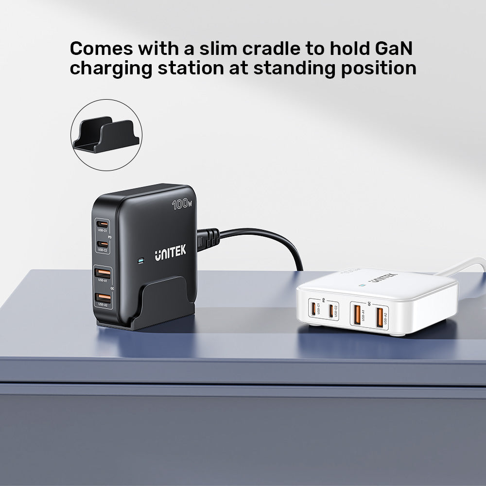 100W Desktop GaN Charging Station (Slightly Damaged Packaging Discount)