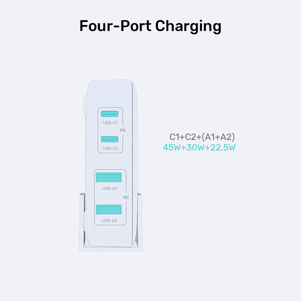 100W Desktop GaN Charging Station (Slightly Damaged Packaging Discount)