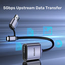 2-in-1 USB-C/A SD4.0 Card Reader