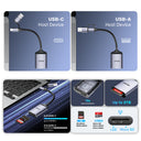 2-in-1 USB-C/A SD4.0 Card Reader
