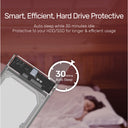 DiskGuard Limpid R USB-C to SATA6G 2.5 HDD/SSD HDD & SSD Enclosure