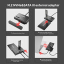 NVMe M.2 SSD Enclosure Adapter