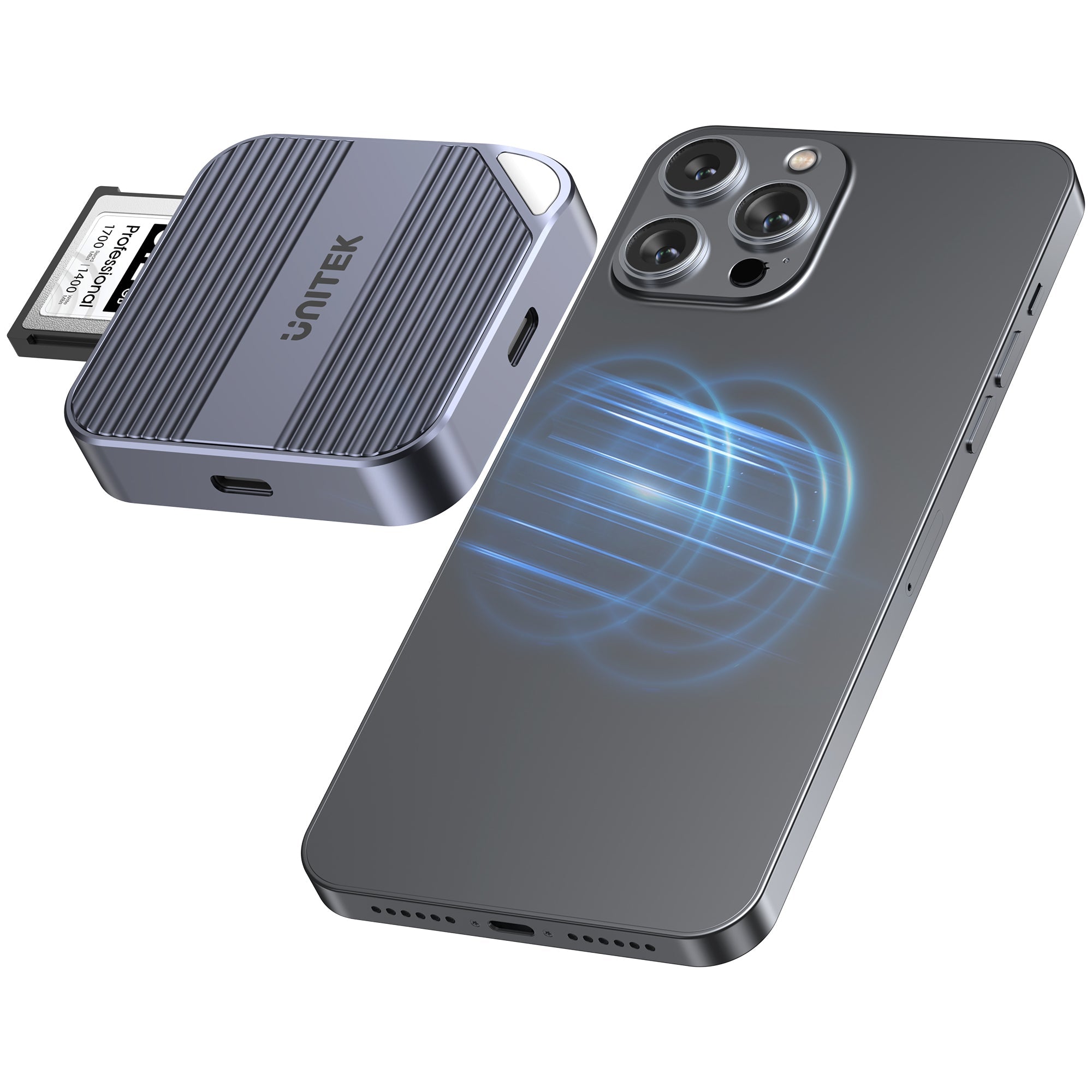 Magnetic CF Express Type B Card Reader