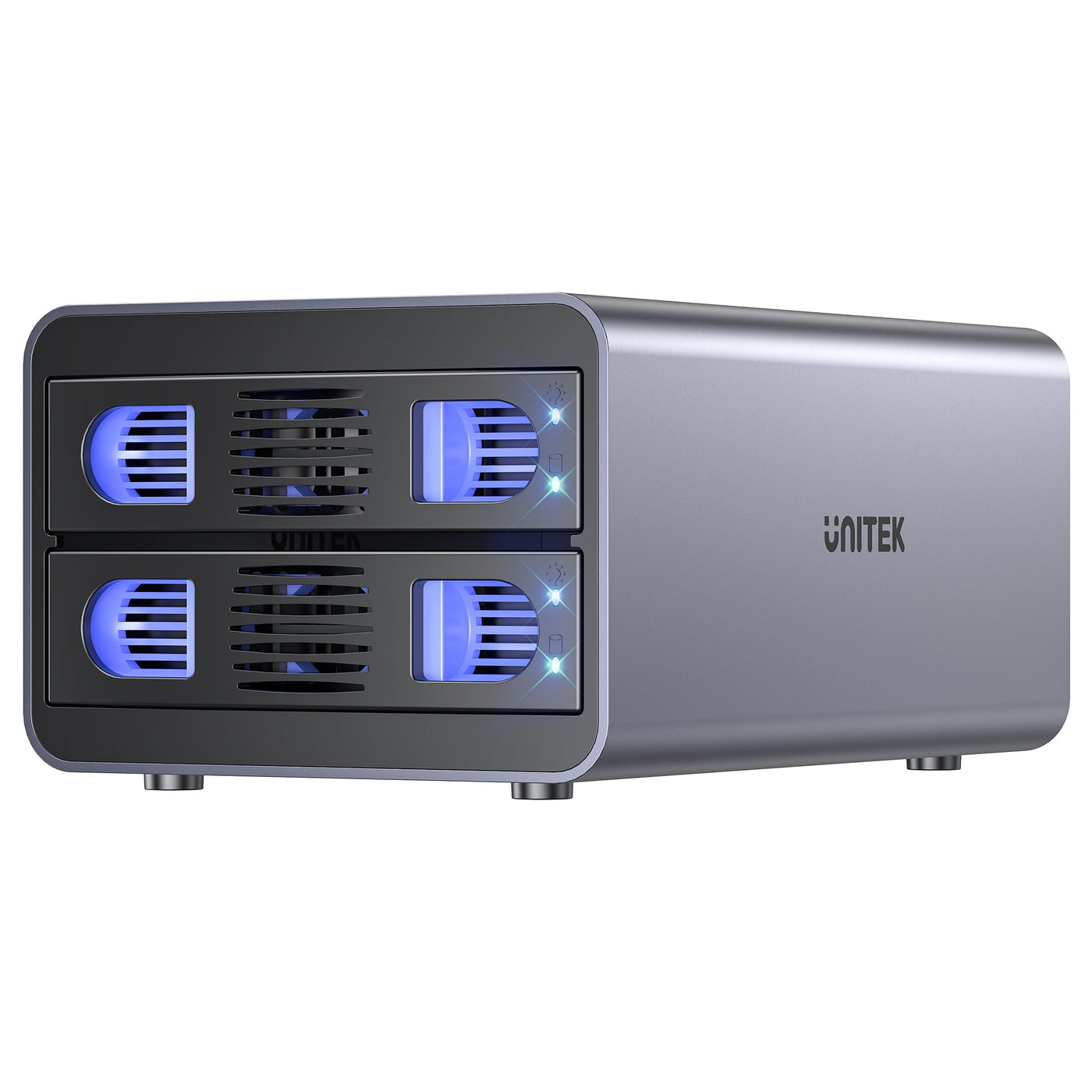 2 Bay External Hard Drive Enclosure