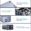 2 Bay RAID External Hard Drive Enclosure