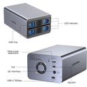 2 Bay USB-C RAID External Hard Drive Enclosure