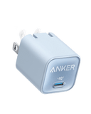 Anker charger with foldable plug for fast charging