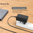 SolidForce USB-C to PCIe/NVMe M.2 SSD 20Gbps Dual Bay Enclosure with Offline Clone