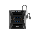 5-in-1 External Optical Drive with USB Hub