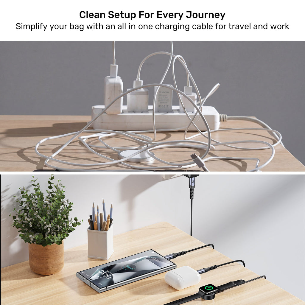 3-in-1 PD 100W Fast Charging Cable