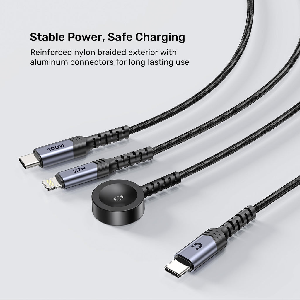 3-in-1 PD 100W Fast Charging Cable