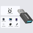 DataShield USB-A Data Blocker Adapter (Pack of 2)