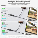PD100W 2-in-1 USB-C Cable