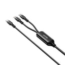 PD100W 2-in-1 USB-C Cable