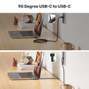 PD 100W USB-C Cable Dual 90 Degree