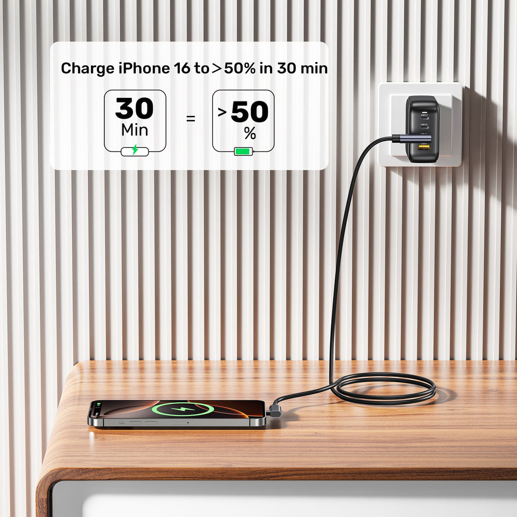 PD 100W USB-C Cable Dual 90 Degree